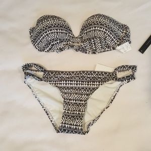 NWT Ninety Nine Degrees Push Up Bikini Set
